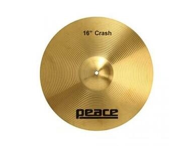 Peace Crash Cymbal 16&quot;