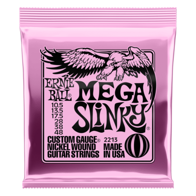 Ernie Ball Electric Guitar Strings Mega Slinky 10.5-48