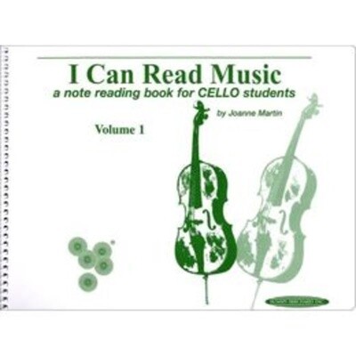 I Can Read Music (a note reading book for Cello Students) Vol1