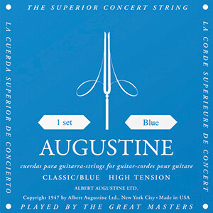 Augustine Classical Guitar Strings High Tension Blue