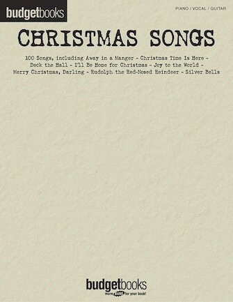 Budget Books Christmas Songs PVG