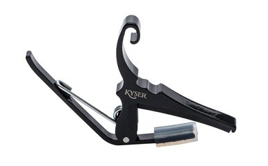 Kyser Acoustic Guitar Capo Black
