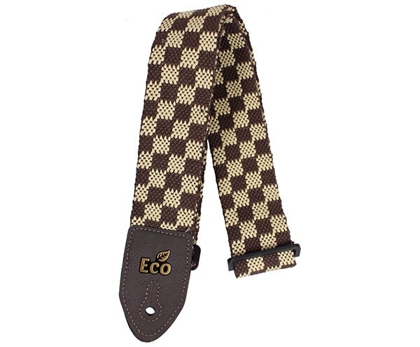 Basso EcoFun Guitar Strap, Style: Chess