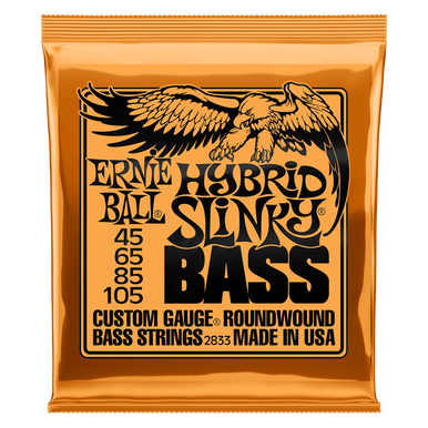 Ernie Ball 4 String Bass Hybrid Slinky 45-105 Strings
