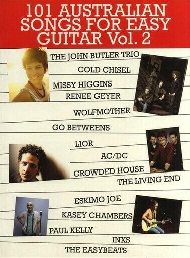 101 Australian Songs for Easy Guitar Volume 2