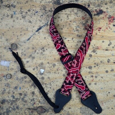 Aboriginal Art Ukulele Strap Yellow Bush Plum