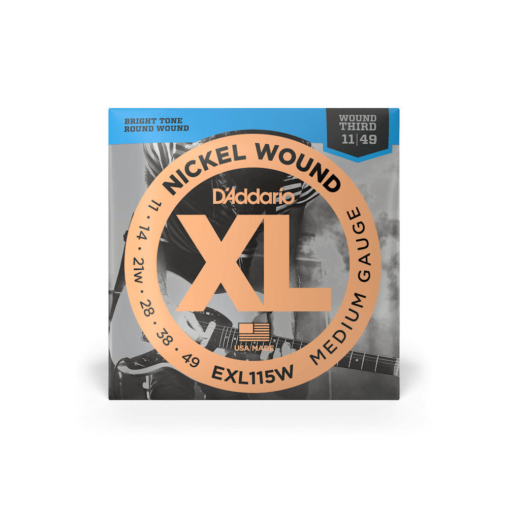Daddario EXL115W Electric Guitar Strings 11-49