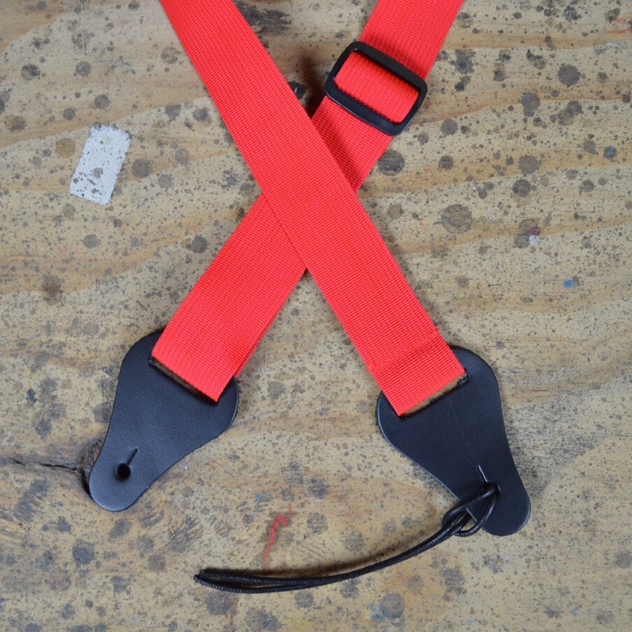 Ukulele Strap (Assorted Colours), Color: Red