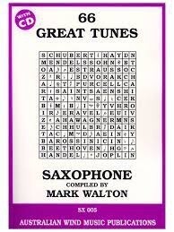 66 Great Tunes Alto Sax BK/CD
