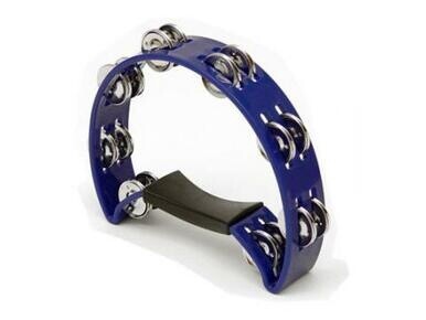 Halfmoon Tambourine Blue