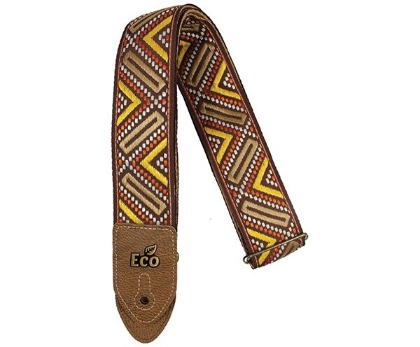 Basso EcoJacq Guitar Strap, Style: Orange