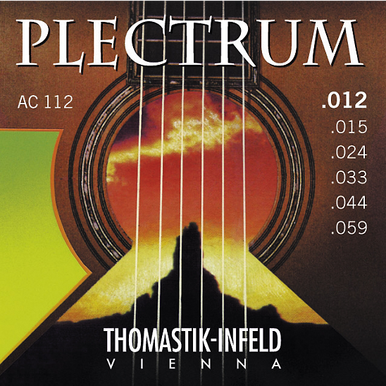Plectrum AC112 Acoustic Guitar Strings Med Light 12-59
