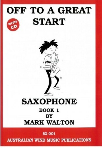 Off To A Great Start Tenor Sax Book 1 BK/CD