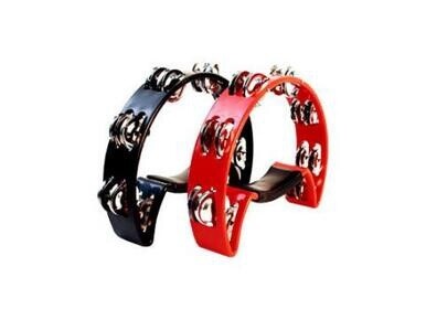 Halfmoon Tambourine Red