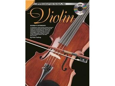 Progressive Violin Book/Online Media