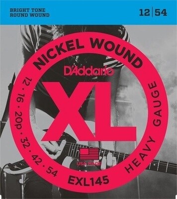 D&#39;Addario EXL145 Electric Guitar Strings Heavy 12-54