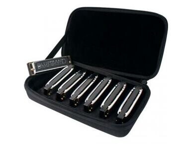 Hohner Bluesband 7 Harmonica Set In Case