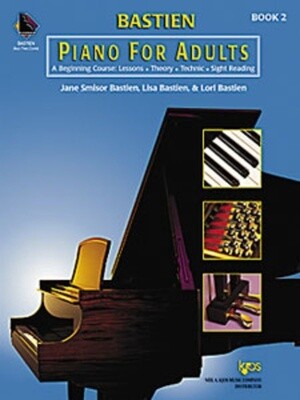 Bastien Piano For Adults Bk2 with Online Media