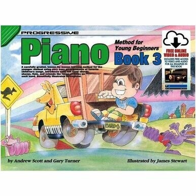 Progressive Piano Method For Young Beginner Bk3