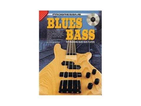 Progressive Blues Bass Guitar BK/CD