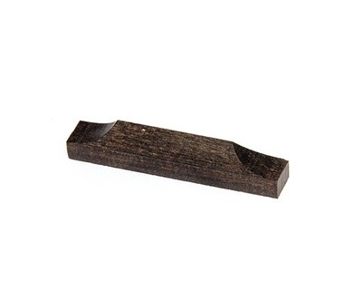 Violin Tailpiece Saddle Ebony Shaped