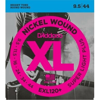 D&#39;Addario EXL120+ Electric Guitar Strings Super Light Plus 9.5-44