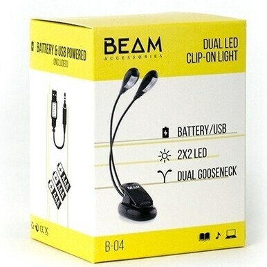 Beam Music Light Dual Arm 2 x 2 LED
