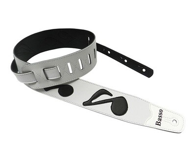 Basso Guitar Strap Musical Notes