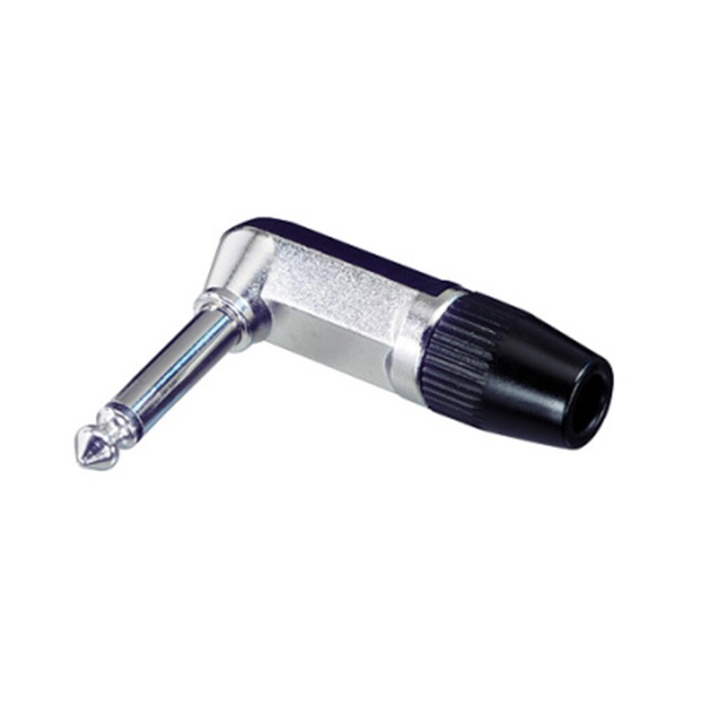 Rean Right Angle Jack Plug Mono 1/4&quot;