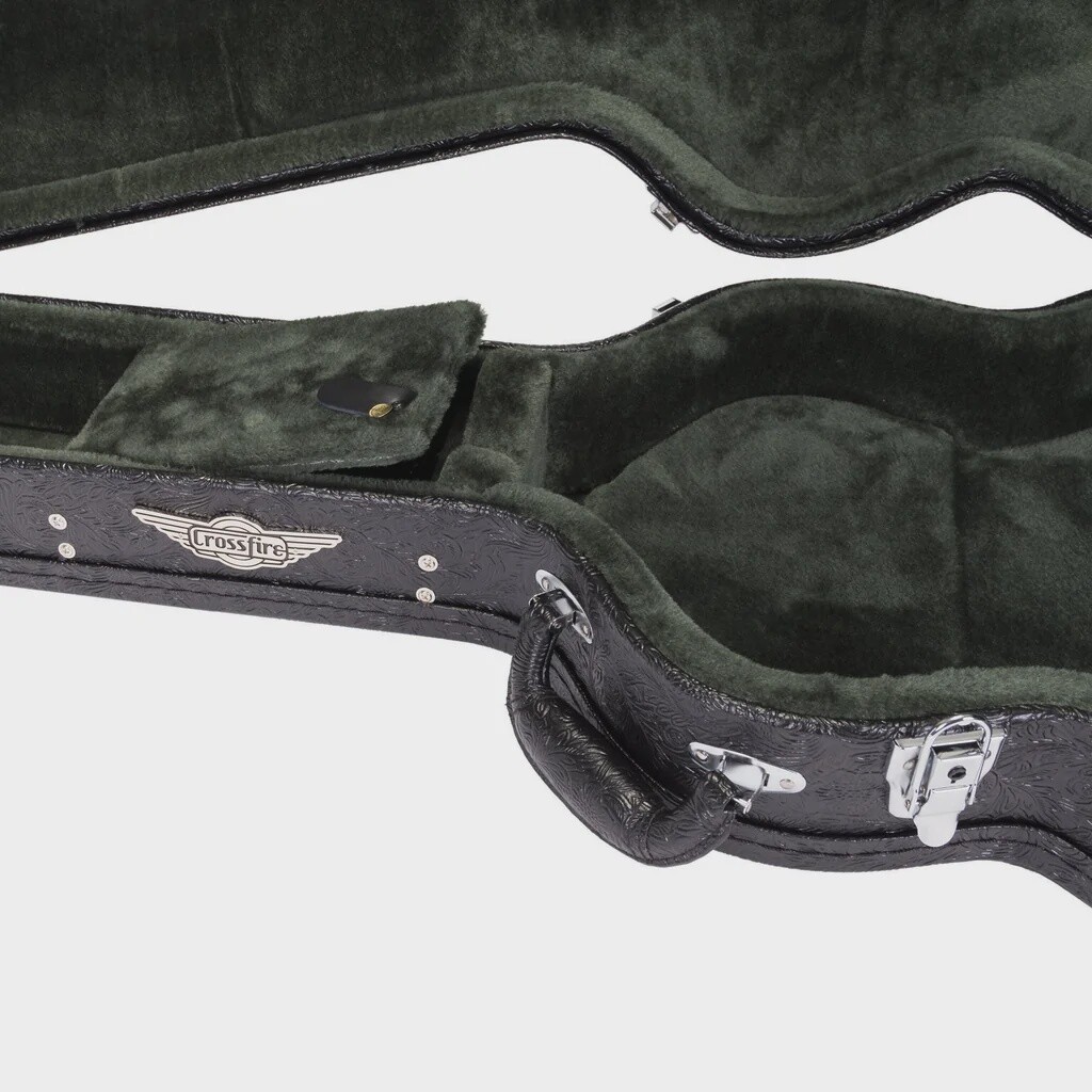 Crossfire Deluxe Archtop Shaped 335 Style Case