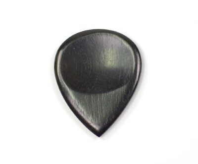 Guitar Pick Ebony Scalloped USA