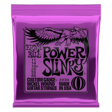 Ernie Ball Electric Guitar Strings Power Slinky 11-48