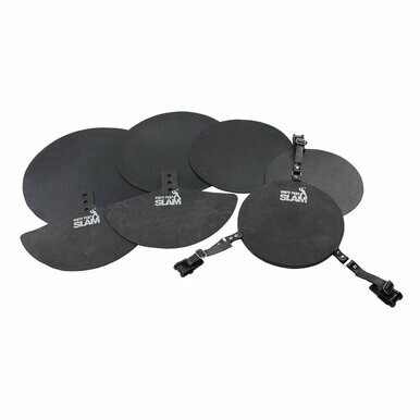 Slam Mute Pad Set for Drum Kit Fusion 7 Piece 16&quot;