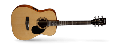 Cort AF520CEM Mahogany Folk Guitar Cutaway &amp; Pickup