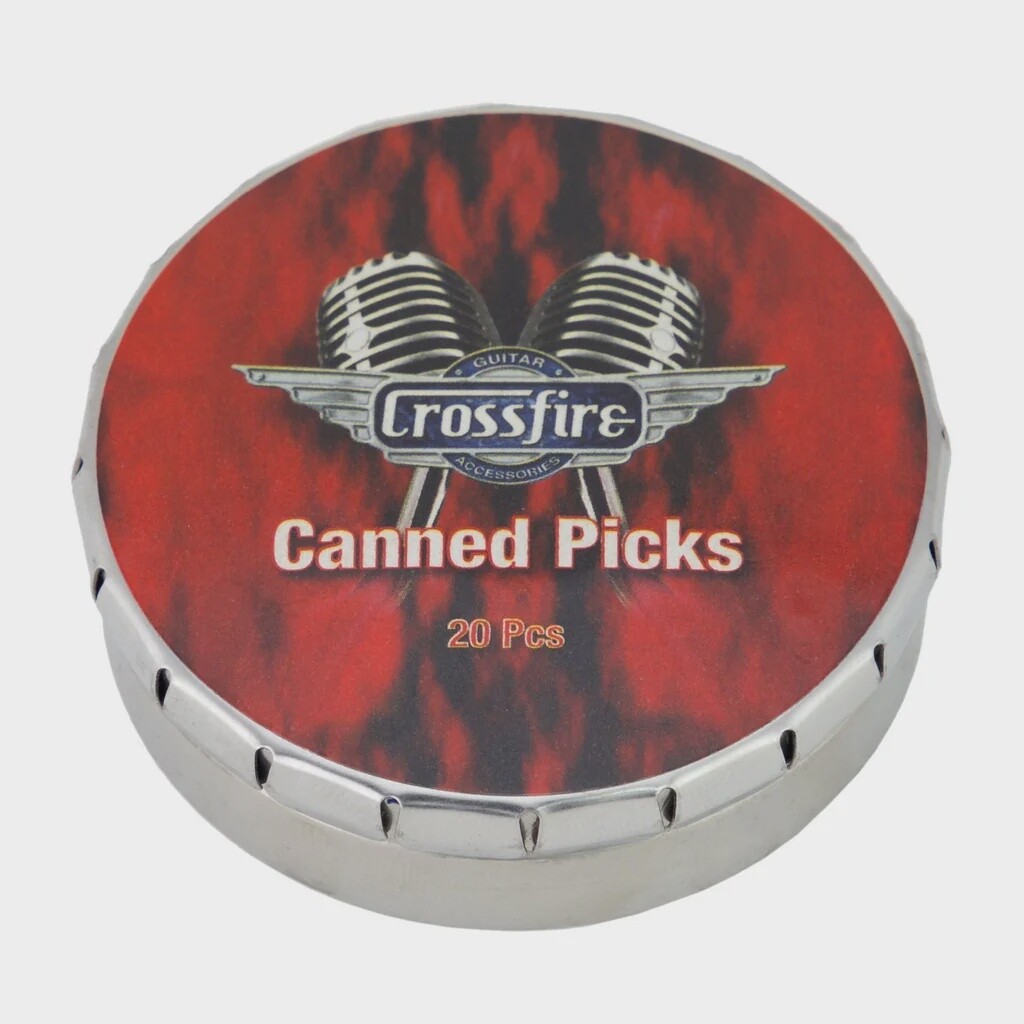 Crossfire Deltek Plectrums 20pk Canned