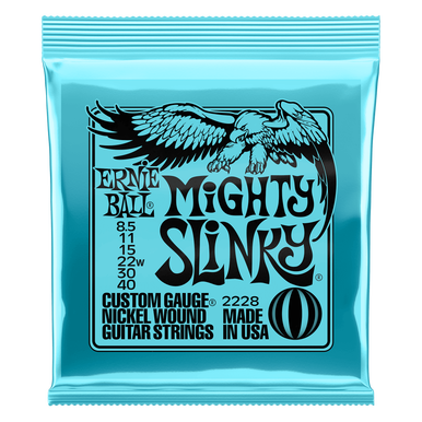 Ernie Ball Electric Guitar Strings Mighty Slinky 8.5-40