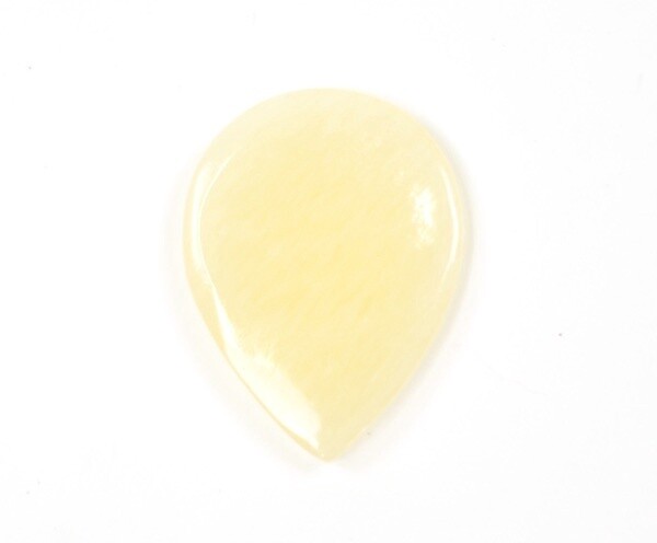 Guitar Pick Authentic Jade Golden Stone