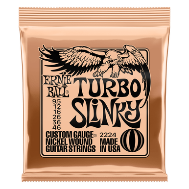 Ernie Ball Electric Guitar Strings Turbo Slinky 9.5-46