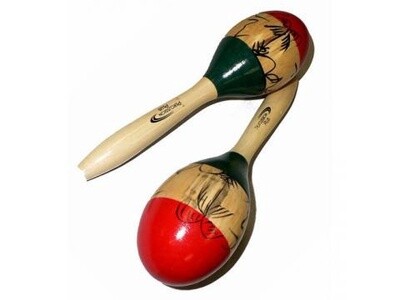 Percussion Plus Wood Mexican Maracas