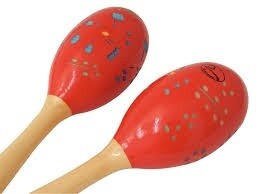 Wood Maracas Large