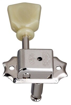 Gotoh SD90 Series 3+3  Acoustic/Electric Guitar Machine Heads Vintage Green Keystone Buttons