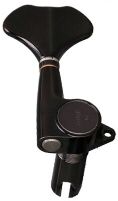 Gotoh GB707 Series 4 Inline Bass Machine Heads Black