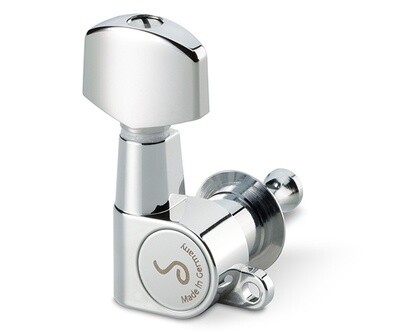Schaller M6 Mini 6 Inline Machine Heads Chrome