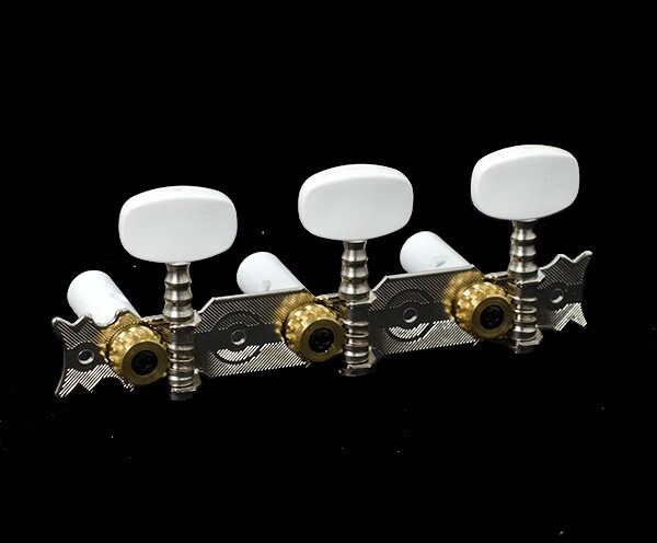 Classical Guitar Machine Heads 3+3 Nickel