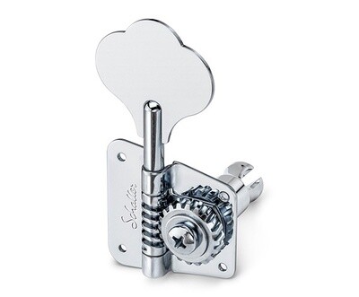 Schaller Bass Machine Heads BMFLC 4 Inline Chrome