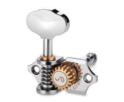 Schaller GrandTune Ukulele Machine Heads Chrome