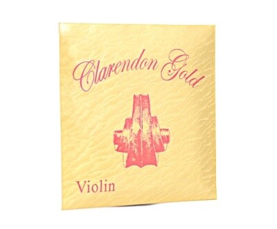 Clarendon Gold Single Violin String 4/4