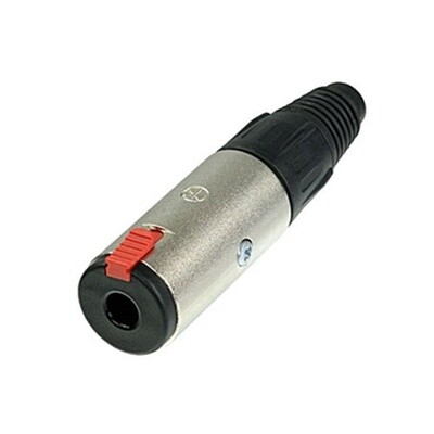 Neutrik 3 Pole 1/4&quot; Female Cable Connector