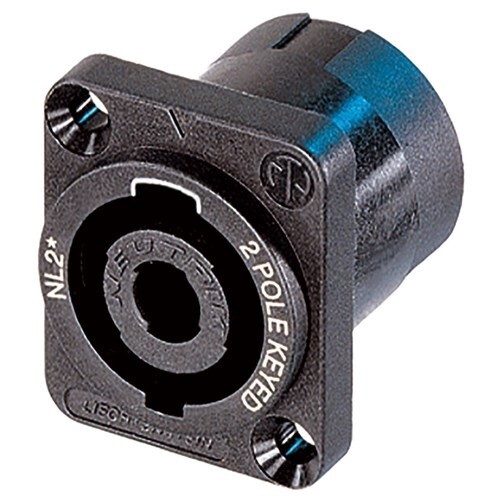 Neutrik NL2MP Speakon 2 Pole Male Chassis