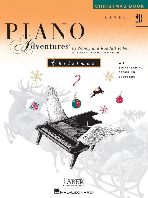 Piano Adventures Christmas Book Level 2B